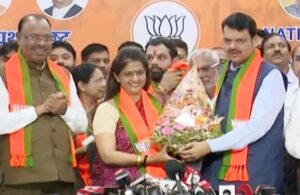 Archana Patil joins BJP