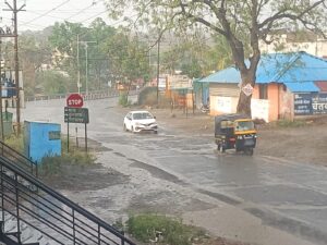 Rain with storm in Buldhana district