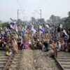 Farmers' 'rail roko' protest in Punjab