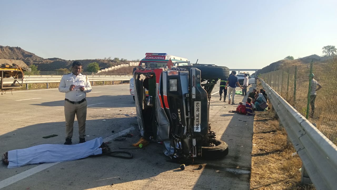 Accident on Samruddhi Highway