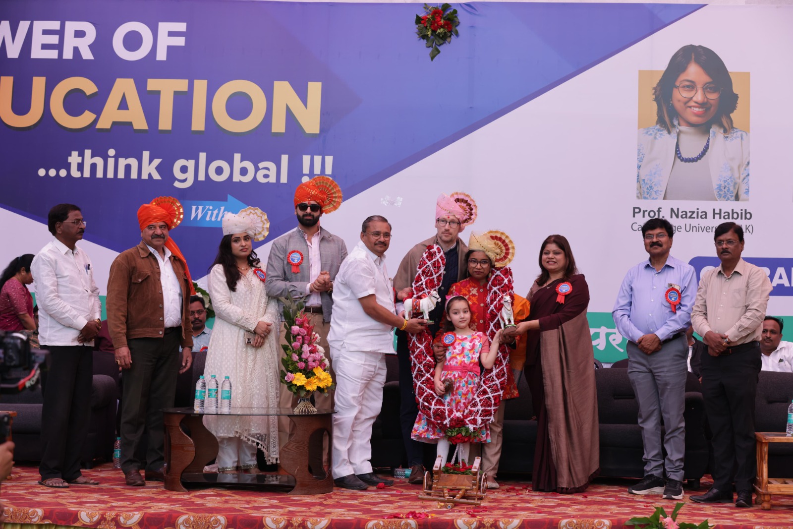 शिक्षणाच्या माध्यमातून आपले व्यक्तिमत्व वैश्विक बनवावे : प्रा. डॉ. नाझिया हबीब