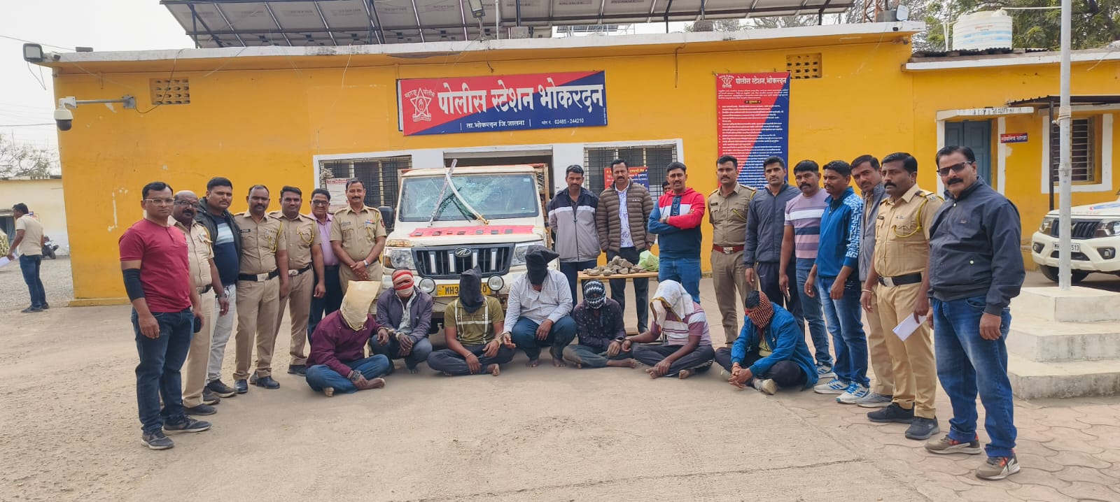 आंतरराज्य वराह चोर टोळीचा पर्दाफाश | पोलिसांकडून थरारक पाठलाग ; ६ आरोपी गजाआड