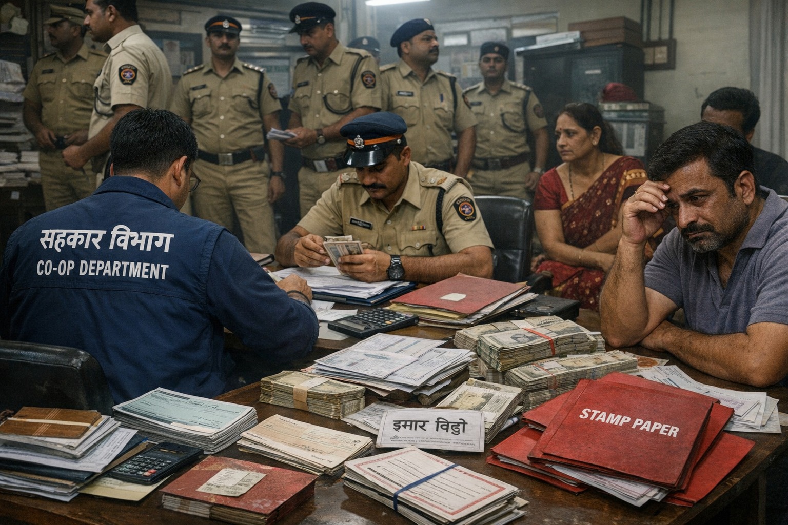 अवैध सावकारांवर सहकारचा छापा, सात जणांच्या घरांची झडती | कोरे धनादेश, स्टॅम्प जप्त